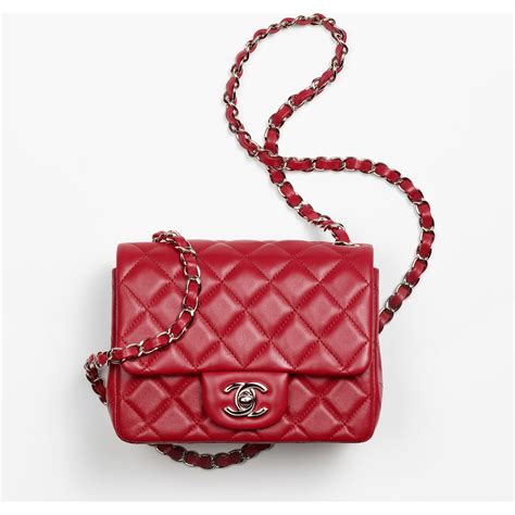 chanel dark red mini flap|chanel mini flap bag fashionphile.